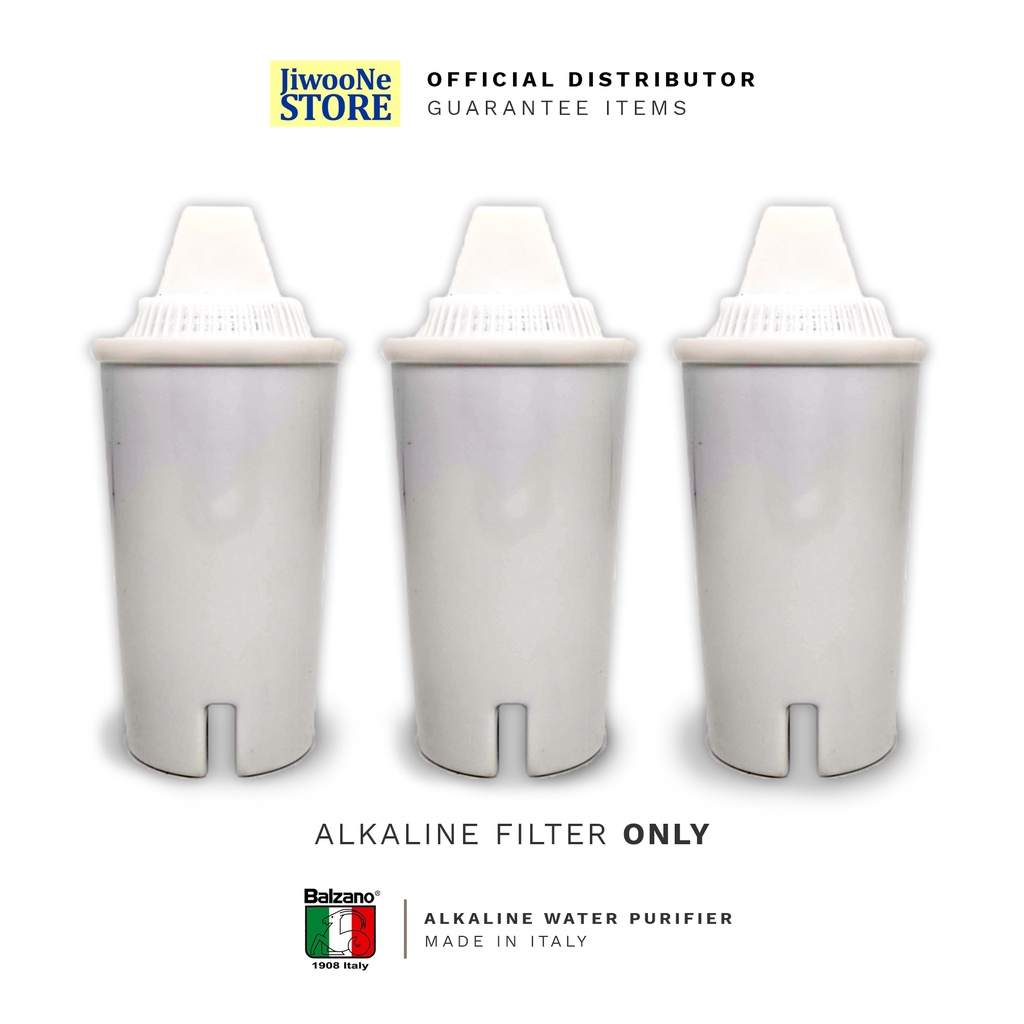 CUCI GUDANG - Balzano Alkaline Water Purifier - Refil Filter isi 3 filter penjernih air Original Ita