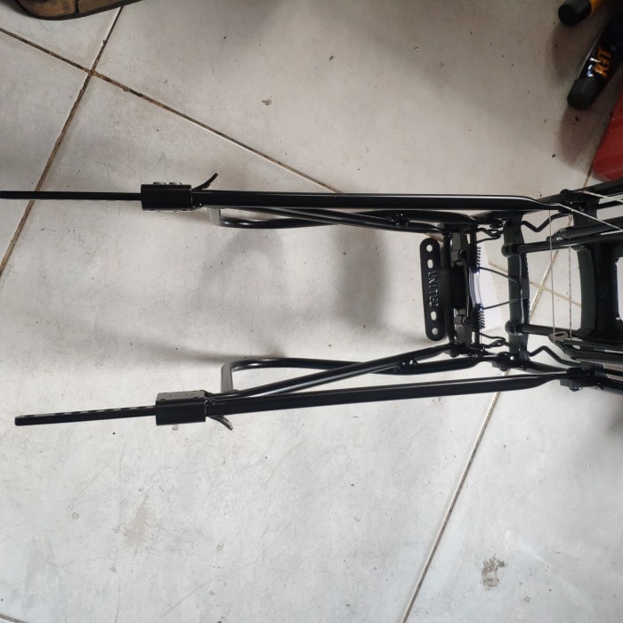 Aksesoris Sepeda - Rak Pannier Sepeda Touring Mtb 24/26/27.5 Hitam United (1Pcs)