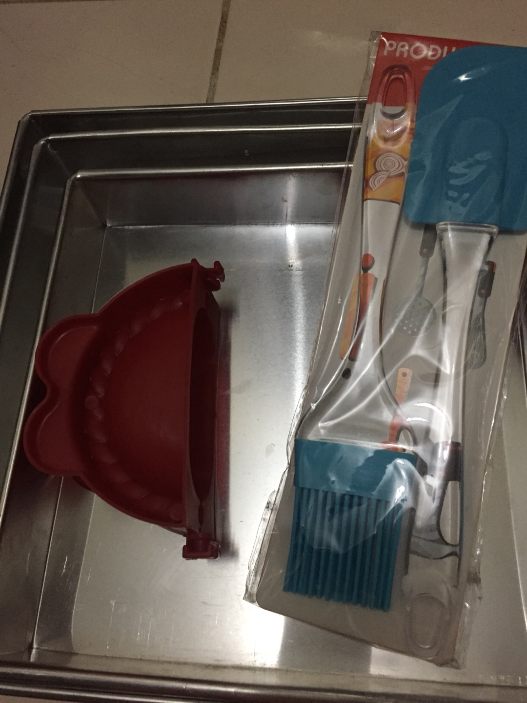 Loyang Persegi Set - 3 Pcs