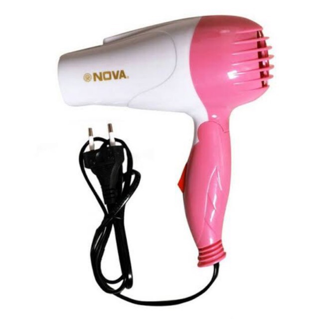 Hair dryer mini Drayer Pengering Rambut Hairdryer Hairdrayer alat Lipat nova merk merek