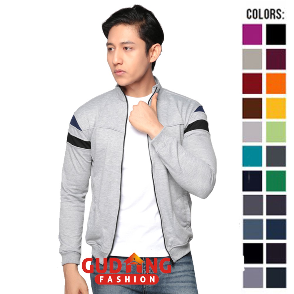 Jaket Sport Training Pria Banyak Pilihan Warna - JAK (COMB)