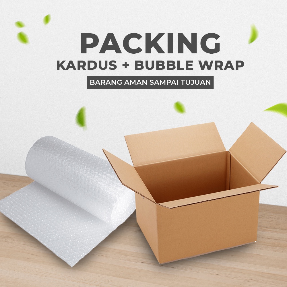 Extra Tambahan Packing Kardus Atau Bubble Wrap