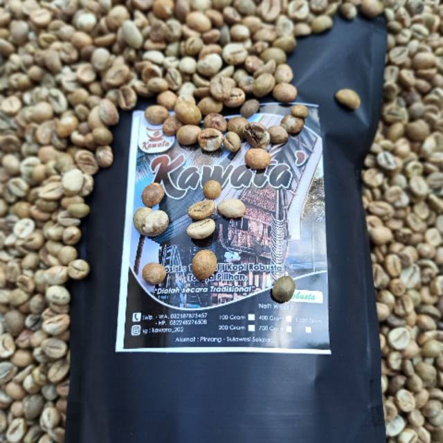 

Green Bean Kopi Robusta Organik