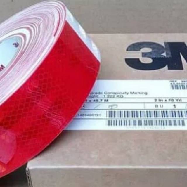 

3m Sticker reflective diamond grade DOT- stiker safety prismatik