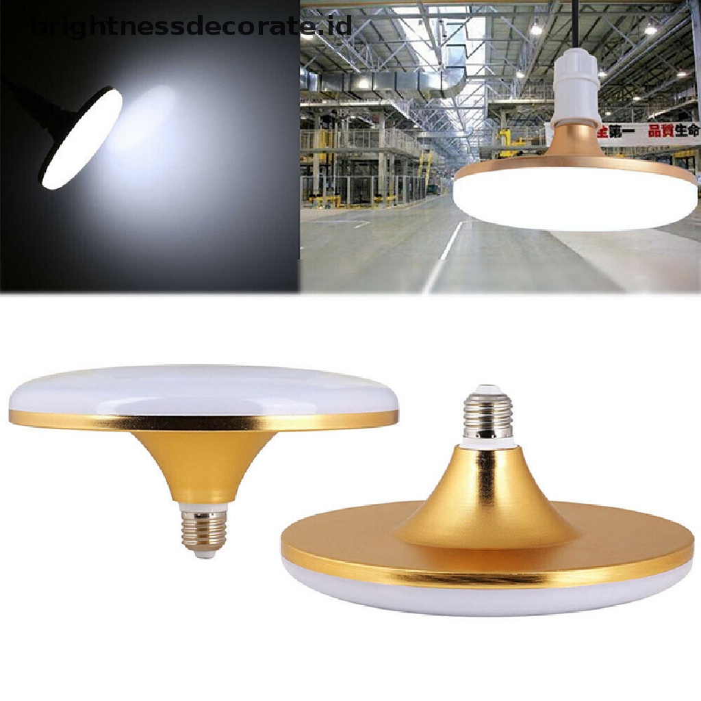 Ufo 12w 18w 24w 36w 50w 220v E27 Lampu Garasi Putih