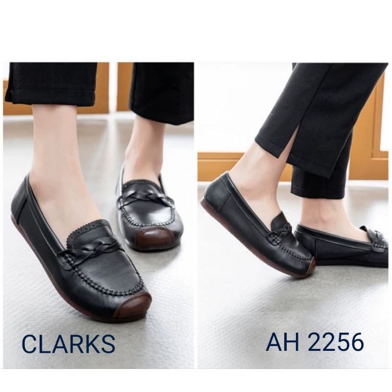 Clarks Ah2256 / Sepatu clarks slip on / sepatu wanita clarks