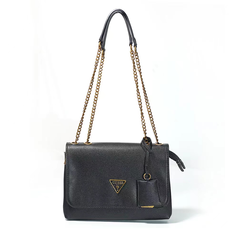 CKBAGS - TAS WANITA GU355 DOUBLE POCKET FLAP CHAIN SHOULDER BAG FASHION IMPORT PREMIUM #198690