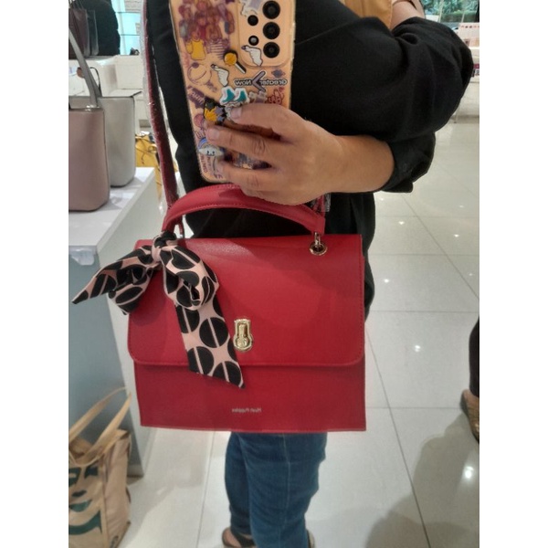 tas Hush Puppies merah