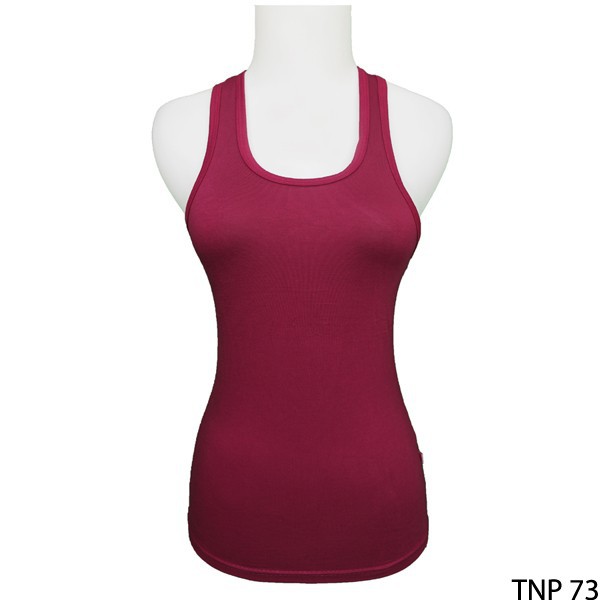 Baju Feminim Tank Top Wanita Spandek Ungu – TNP 73