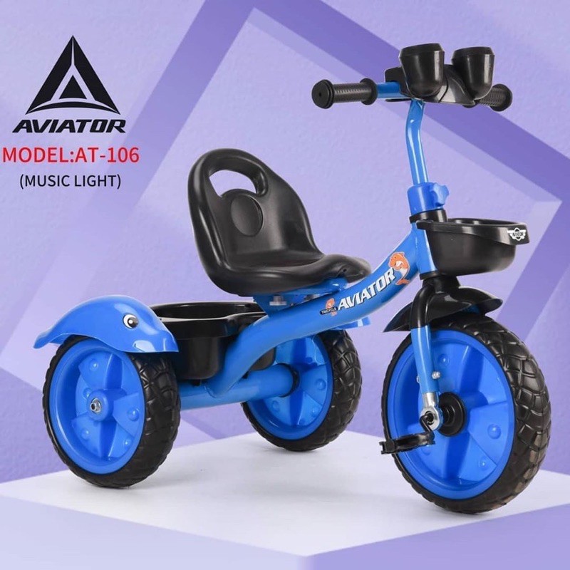 Sepeda Anak Tiga Roda Tricycle Anak Aviator 106