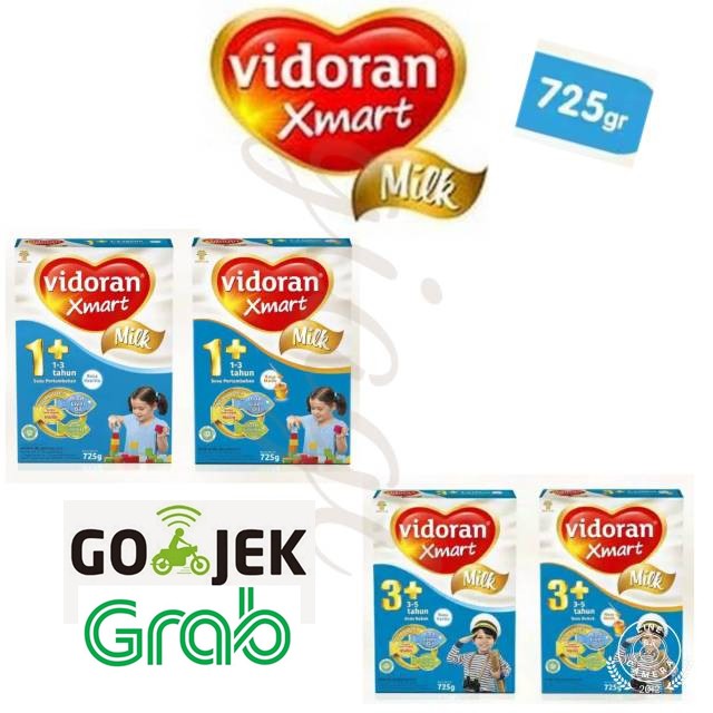 

VIDORANT XMART MILK 1+ & 3+ /TERMURAH/SUSU FORMULA RASA MADU / VANILA 725gr