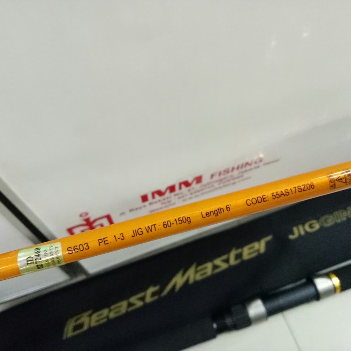 Termurah.. Joran Shimano Beast Master Jigging S603 Cv