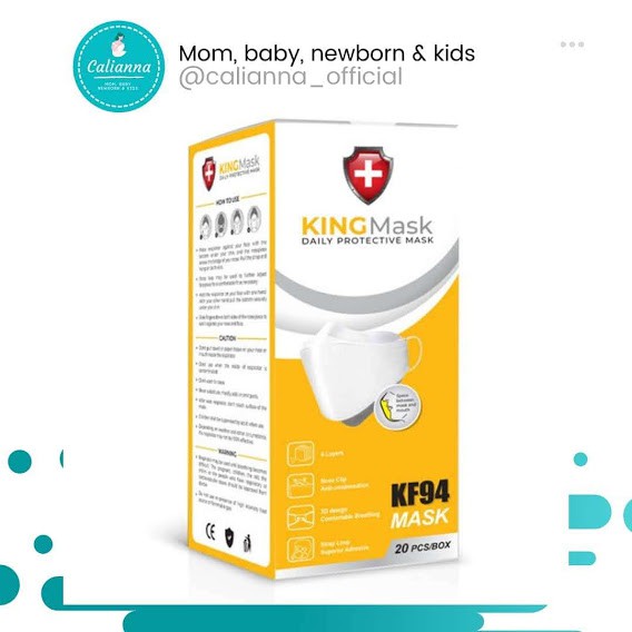 Masker KF94 King Mask - KF94 Kingmask Original
