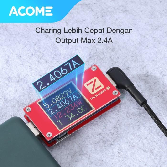 Terlaku Acome Gaming Cable Data Iphone Fast Charging Kabel Data Lightning 2.4A Sangat Memuaskan