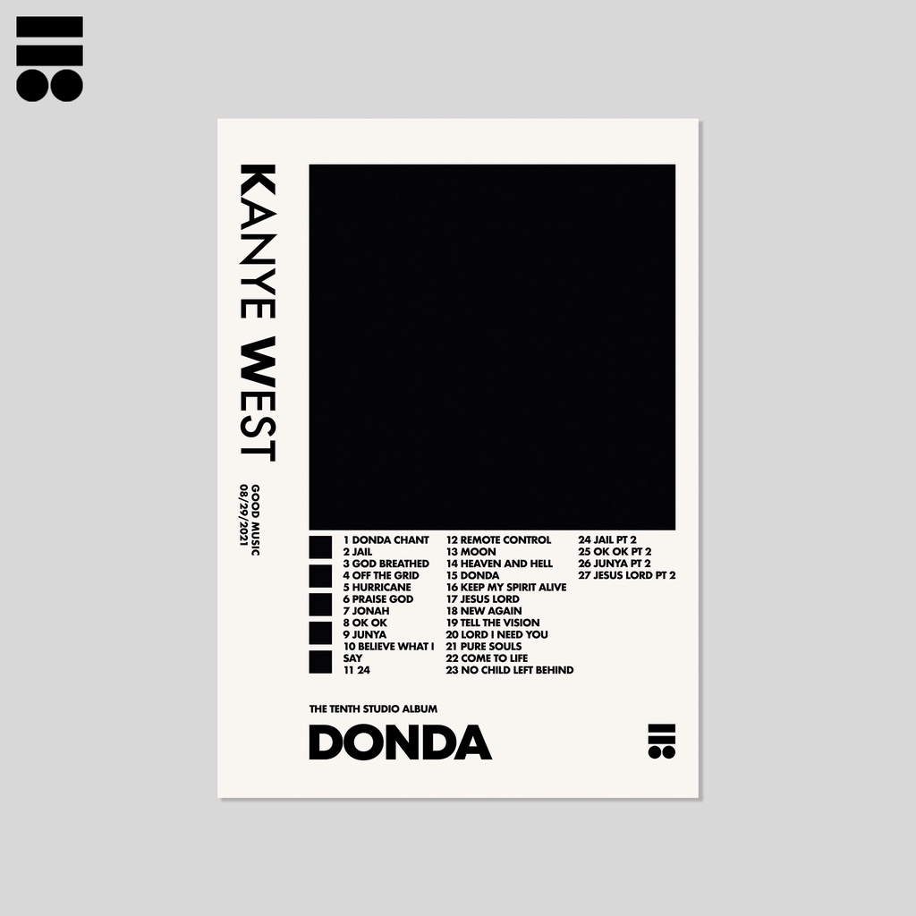 Kanye West - Donda Poster