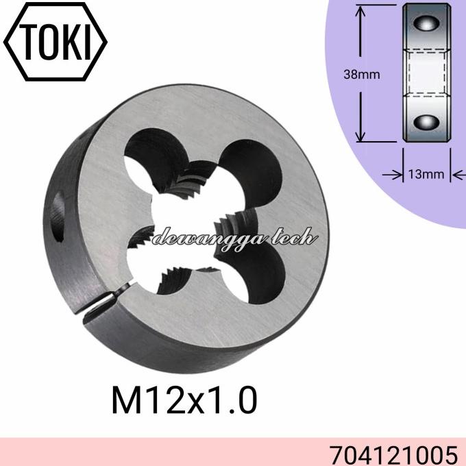 

Senai m12x1.0 round dies m12x1 snei sney bulat m12 x 1 baut halus dewang44 Segera Beli