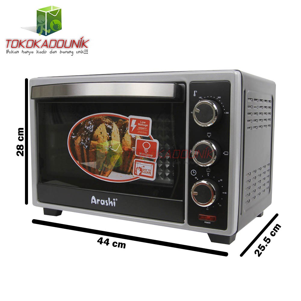 Oven Listrik Serbaguna 20 L M20A - Ada Timer Dan Pengaturan Suhu