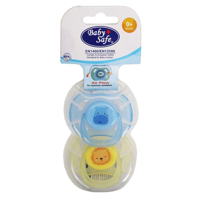 Baby Safe Empeng Bayi Air Flow Pacifier with Case PC01S Empeng Bayi Baru Lahir Isi 2pcs / Dot Bayi /