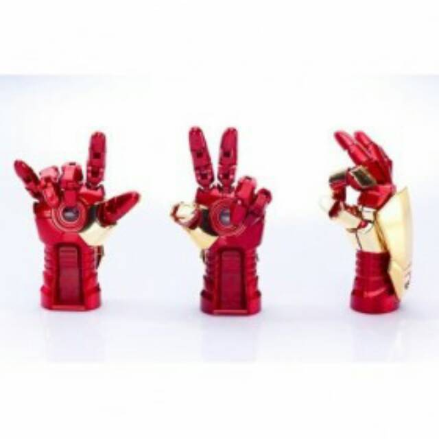 Flashdisk - 16GB Iron Man Gloves USB 2.0 - Red (OMFD08RE)