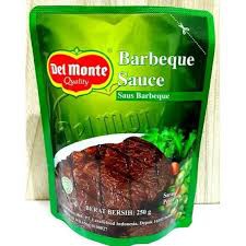 Del Monte Saus BBQ 250g Delmonte Barbeque Sauce Pounch - Halal