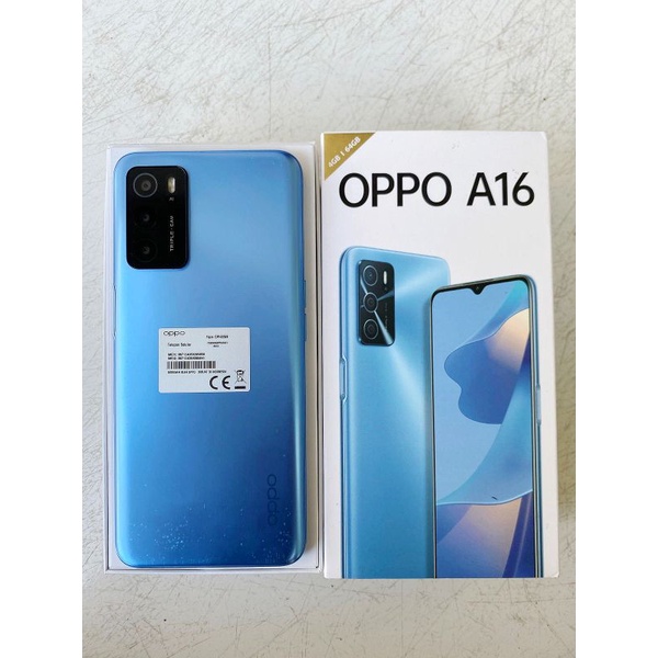 Oppo A16 Ram 4/64GB Fullset Mulus Masih Garansi (Second Like New)