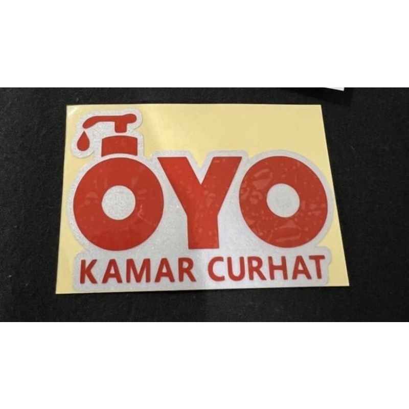 stiker oyo stiker motor