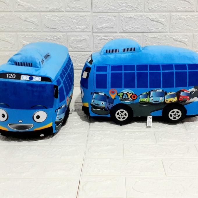 Boneka Little Bus Tayo Besar Yelvo Halus Sni