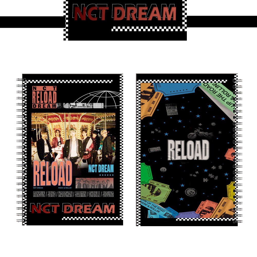 

NCT NOTEBOOK CUSTOM NCT DREAM BLOCKNOTE