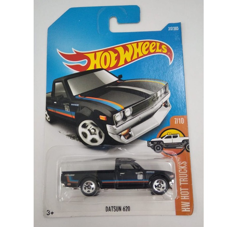 Diecast Hot Wheels DATSUN 620 Hitam HW Pickup Hotwheels Pick Up Mobil Mainan Anak