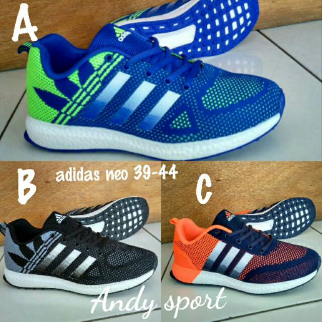 SEPATU COWOK ADIDAS NEO RUNNING
