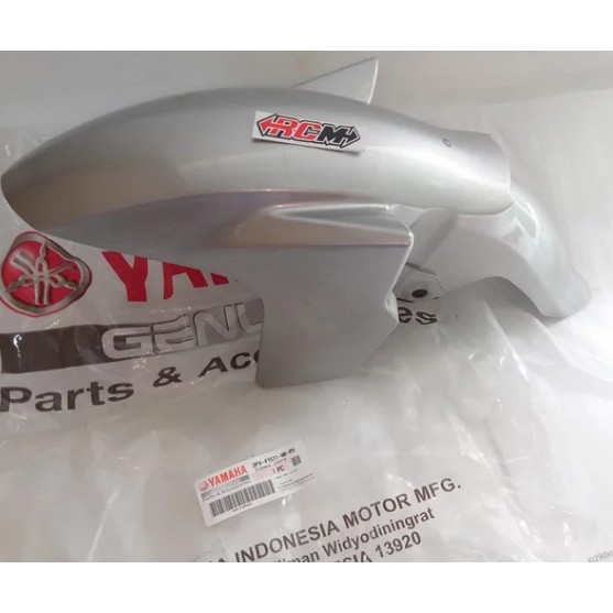 SELEBOR SLEBOR SPAKBOR DEPAN MXKING MX KING WARNA SILVER ORI ORIGINAL YAMAHA ASLI 2PV-F1511-00-P6