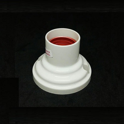 FITTING PLAFON BULAT /RUMAH LAMPU PLAFON HITAM