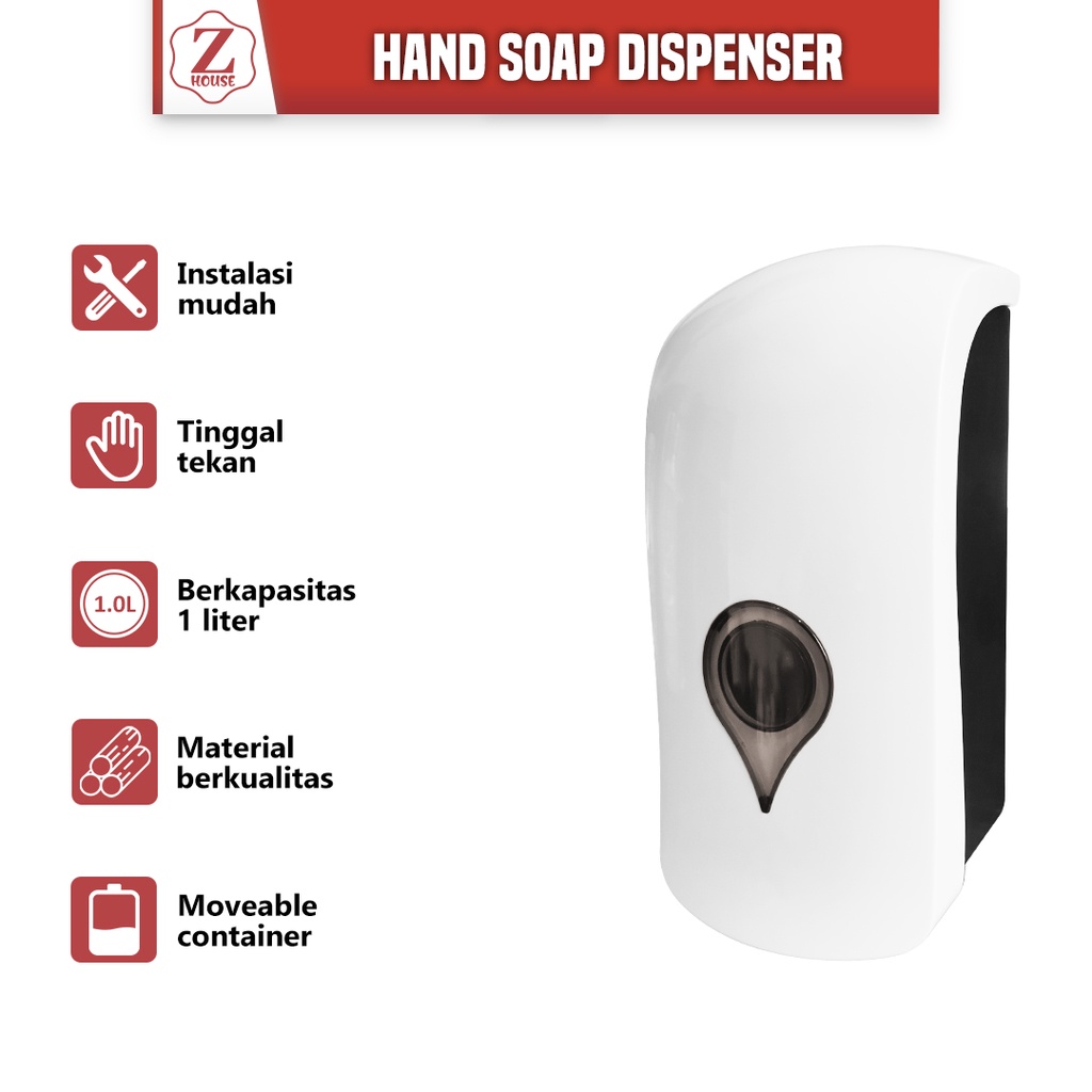 Tempat Sabun Otomatis Dispenser Tempat Sabun Cair Dibor Free Baut Termpat Sabun Mandi Cair Tempat Sanitaizer Dispenser Soap