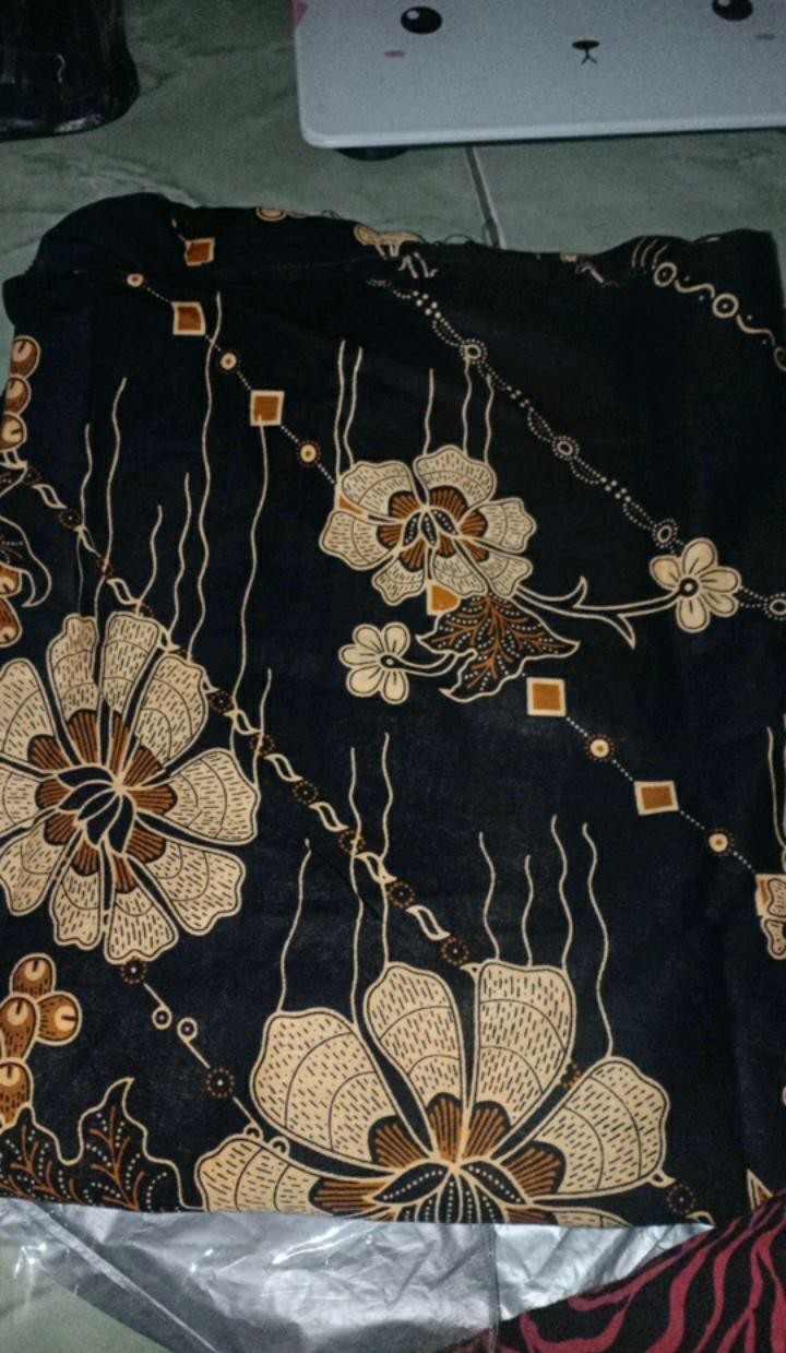 Baju Gamis Batik Wanita - Gamis Batik Jumbo - Gamis Batik Allsize - Gamis Syari