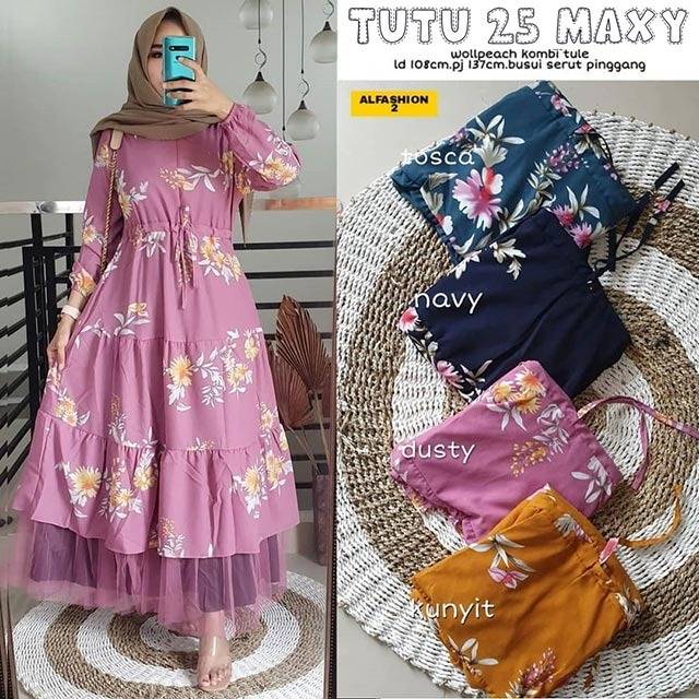 Tutu maxy/gamis tutu