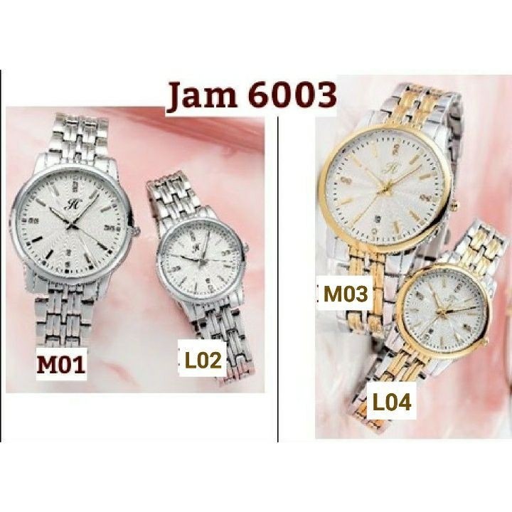 JAM TANGAN JIMS HONEY 6003 Couple Fashion Pria Wanita JH Ori Murah