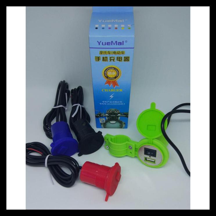 Yuemal Charger Aki Cell Phone Waterproof