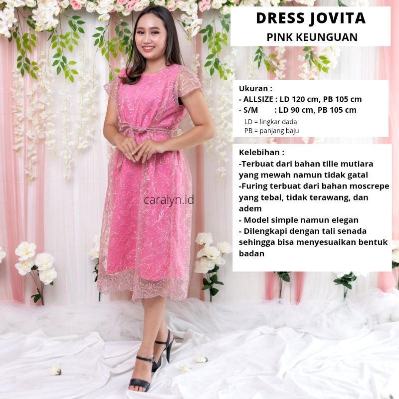 DRESS BRUKAT KOREA JOVITA