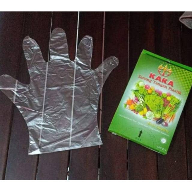 Sarung tangan plastik