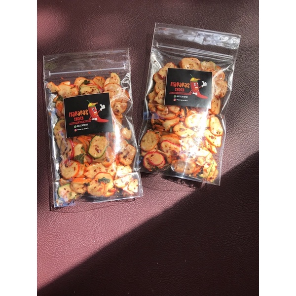 

kerupuk seblak daun jeruk