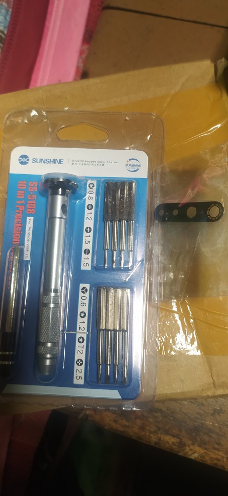 Obeng Set Sunshine Ss-5108 10 In 1 Screwdriver 10in1