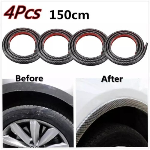 OTOMOTIF EKSTERIOR MOBIL SP198 LIST CARBON 4D OVER FENDER (4 PCS) |