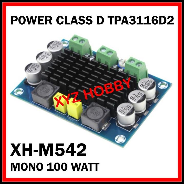 Xh-M542 Tpa3116D2 Class D Power Amplifier Mono 100W 542 Tpa 3116