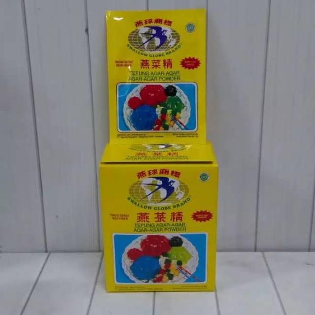 AGAR AGAR SWALLOW GLOBE 1 DUS ISI 12 SATCHET 7gr