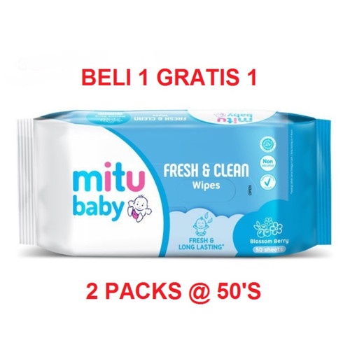 Mitu Tissue Basah Fresh Clean B1G1