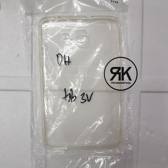 Silicone jelly samsung tab 3v case casing cover transparan