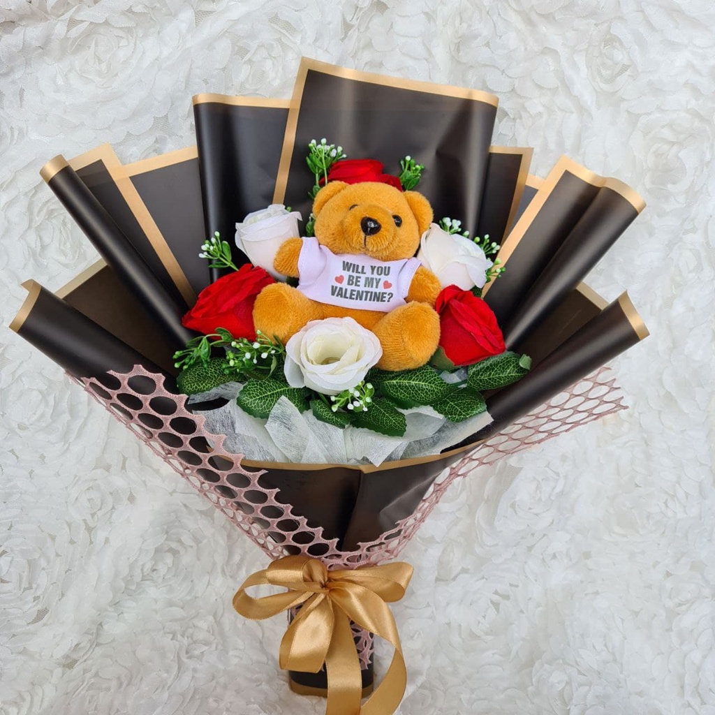Buket Valentine | Buket Bunga Ulang Tahun | Buket Bunga | Buket Boneka | Buket Mawar | Buket Wisuda