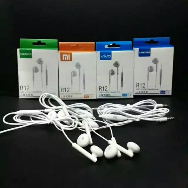 HEADSET/ SAMSUNG XIAOMI VIVO OPPO R12