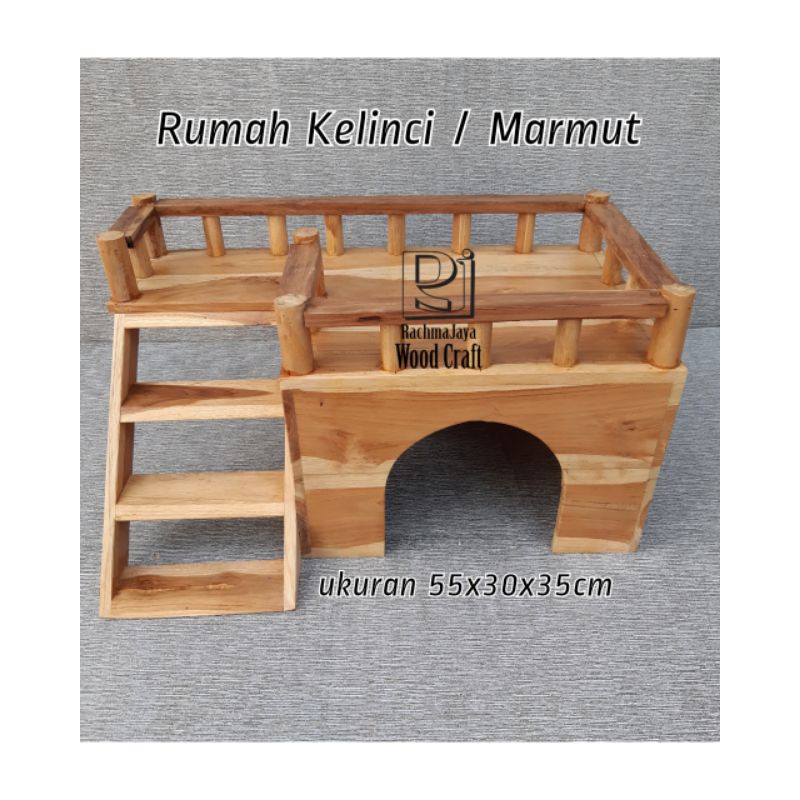 Rumah Kelinci Rumah Kelinci Kayu