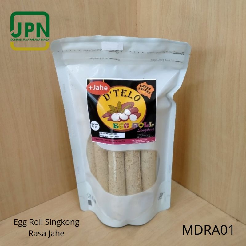 

Egg Roll Singkong Rasa Jahe